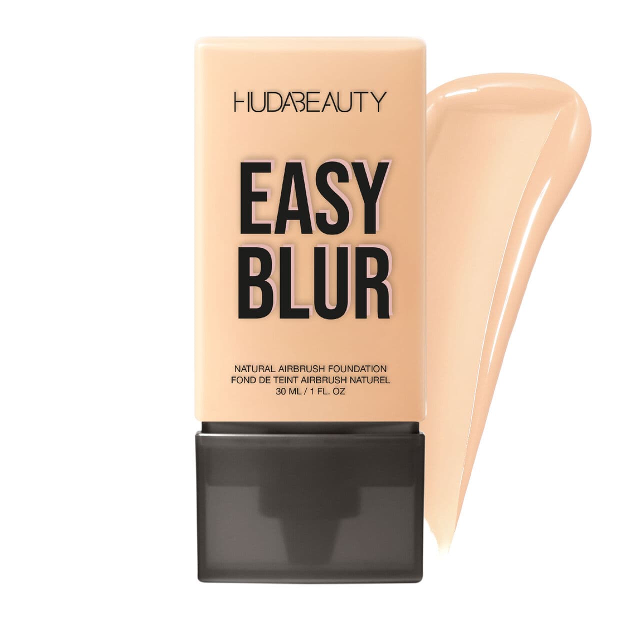 HUDA BEAUTY Fond de teint aérographe naturel Easy Blur avec niacinamide